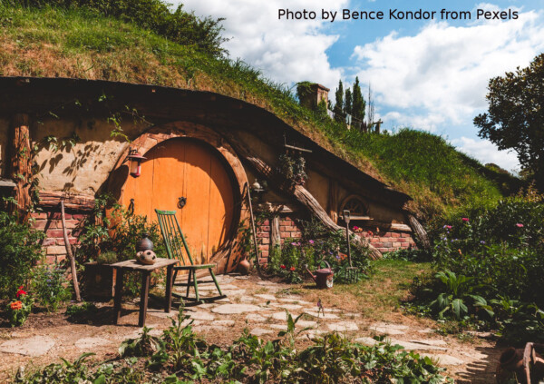 Hobbit type house