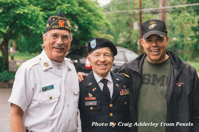 three veterans