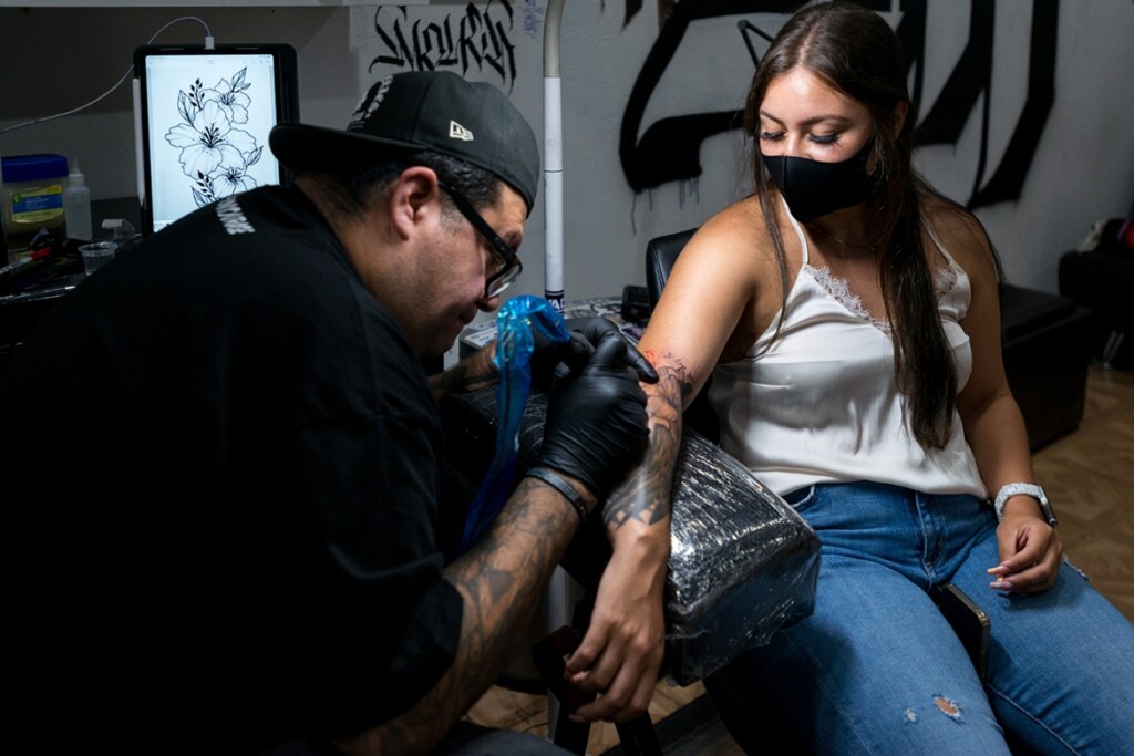 Tatoo session