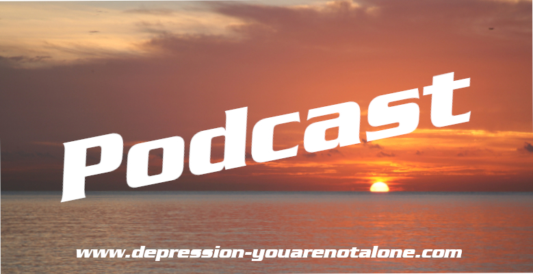 the word podcast over ocean sunrise with site url on bottom