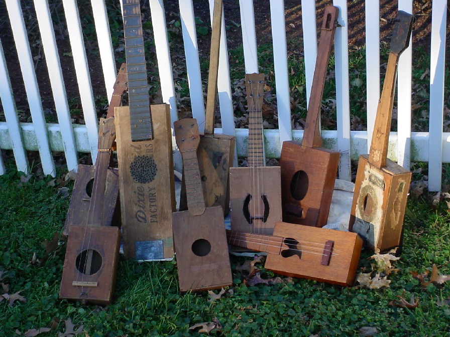 Cigar box guitars